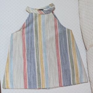 NWT W5 Sleeveless Striped Women's Size Medium Top